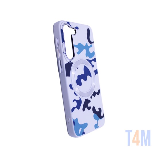 Capa Magnética Designer para Samsung Galaxy S23 Plus Branco